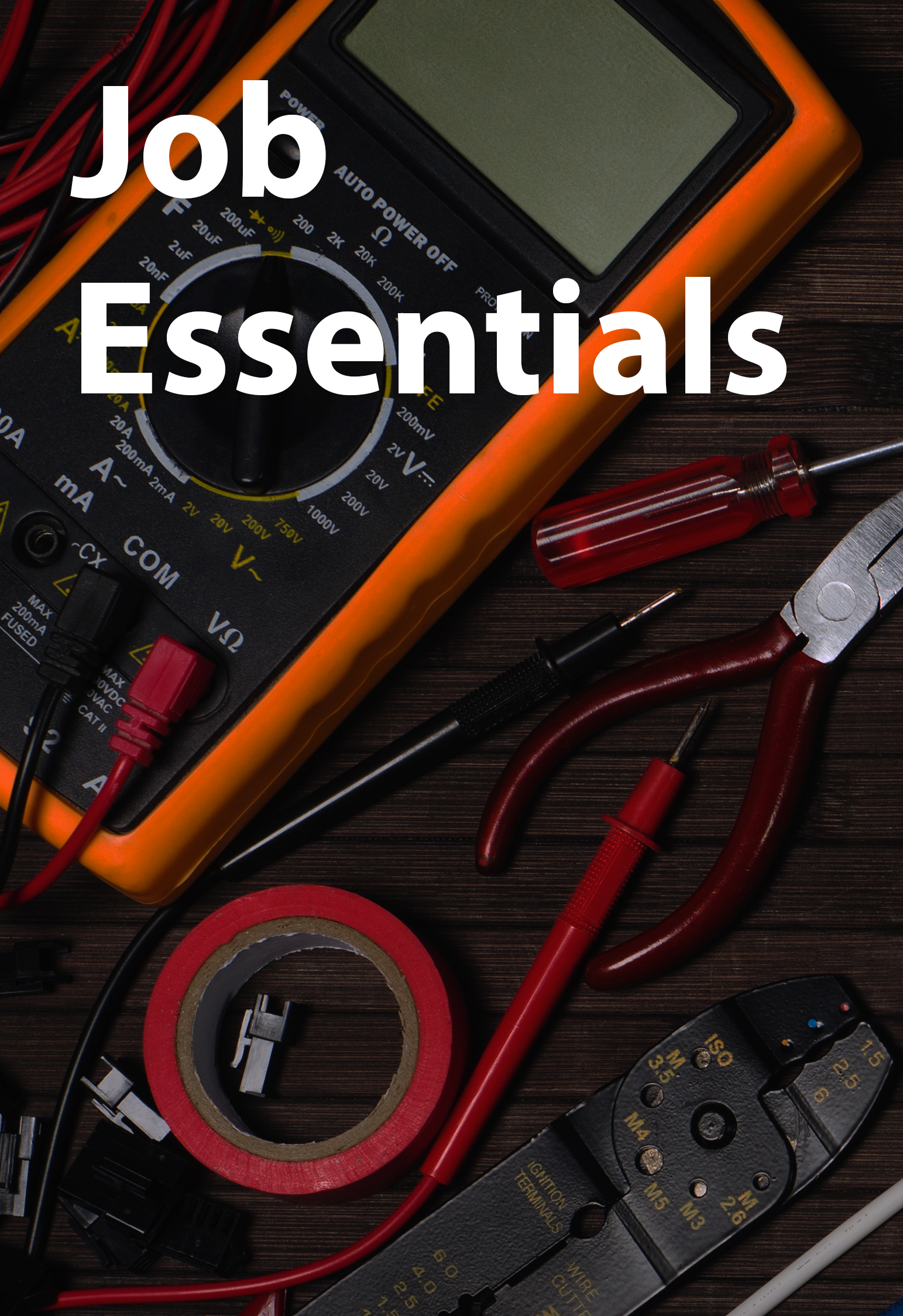 Click here to go to Tools and Job Essentials Category